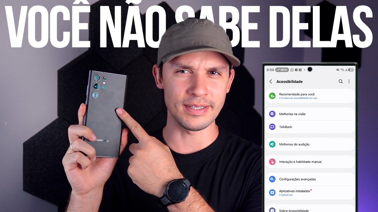📱 5 FUNÇÕES para CELULARES SAMSUNG que TODO MUNDO PRECISA CONHECER!