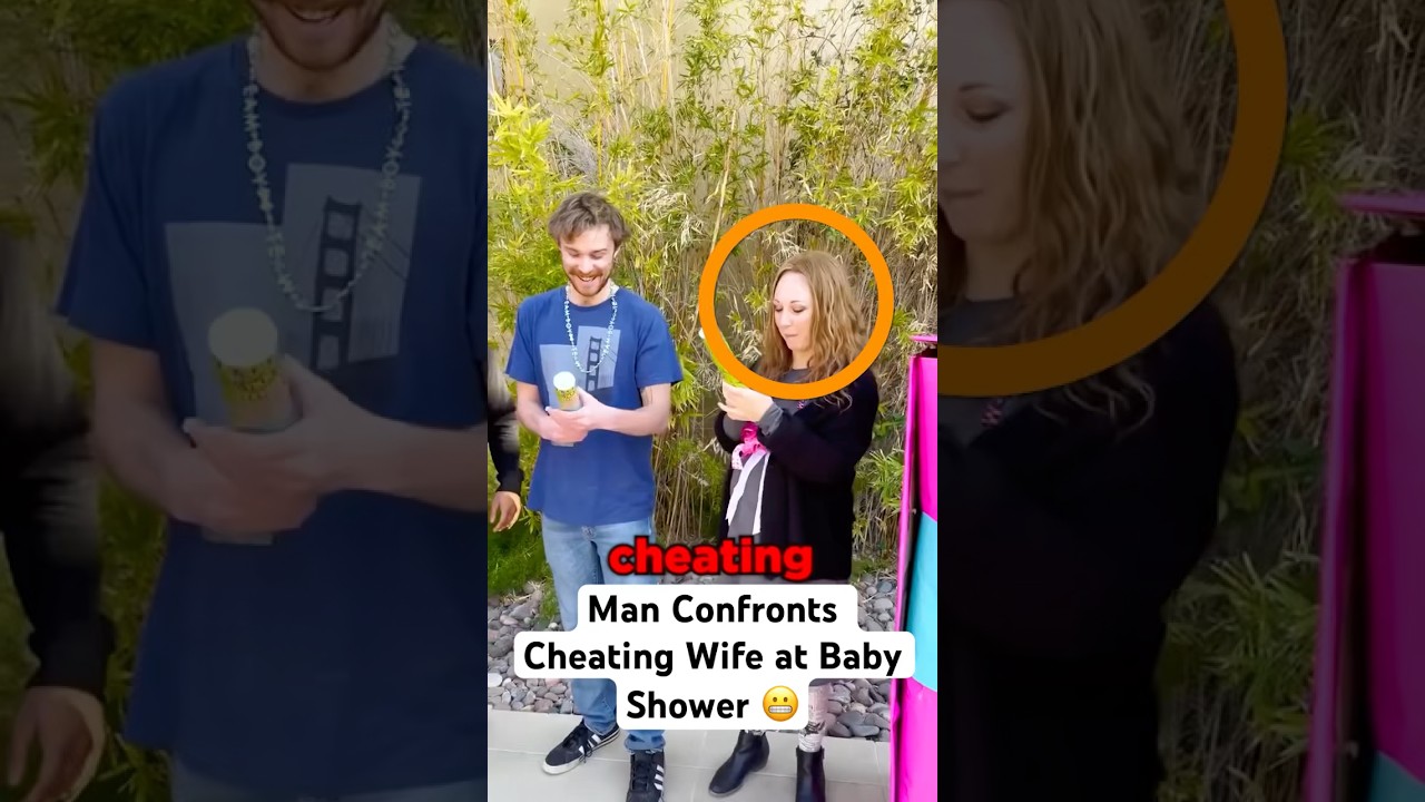 Man Confronts Cheating Wife at Baby Shower..