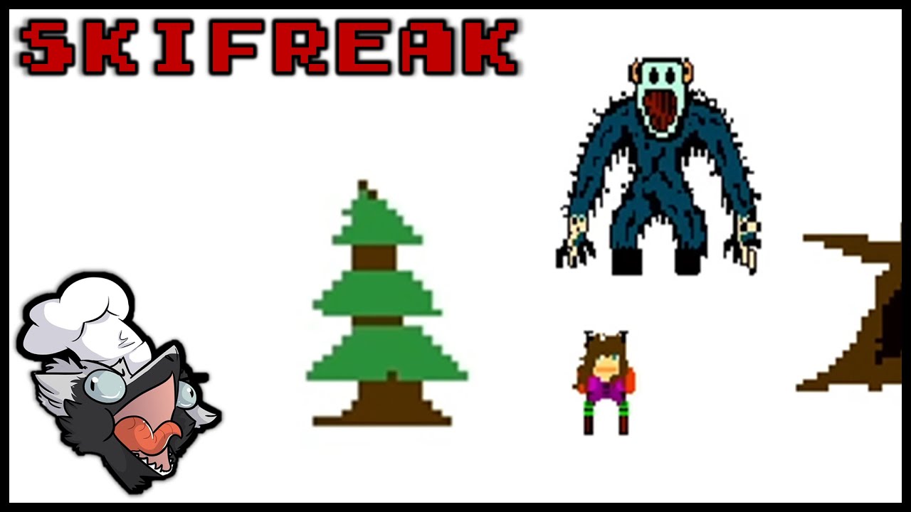 A Skiing Horror Game? Remember SkiFree? | SKIFREAK