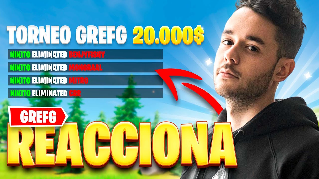 MATO a LOS 4 MEJORES JUGADORES del MUNDO en el TORNEO de THEGREFG y ASÍ REACCIONA *muy sorprendido*