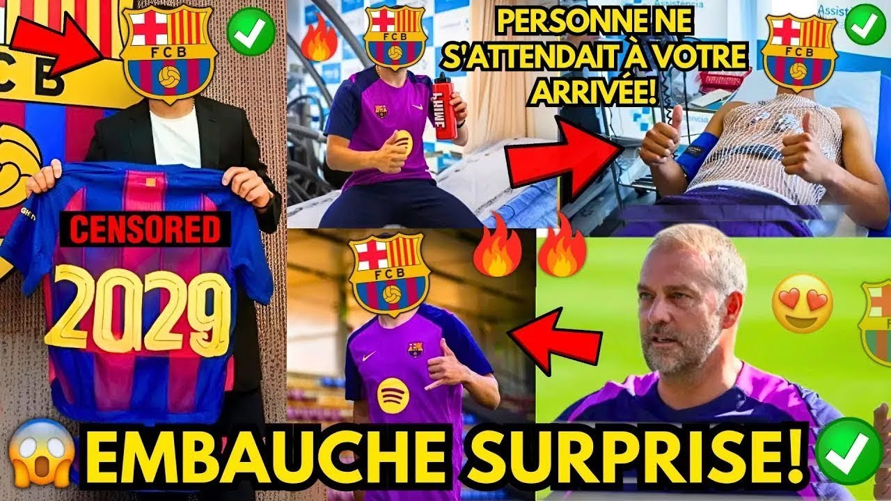 🚨OFFICIEL✅ BARCELONE VIENT DE PARALYSER LE MARCHÉ DES TRANSFERTS! PEUT CÉLÉBRER MAINTENANT!