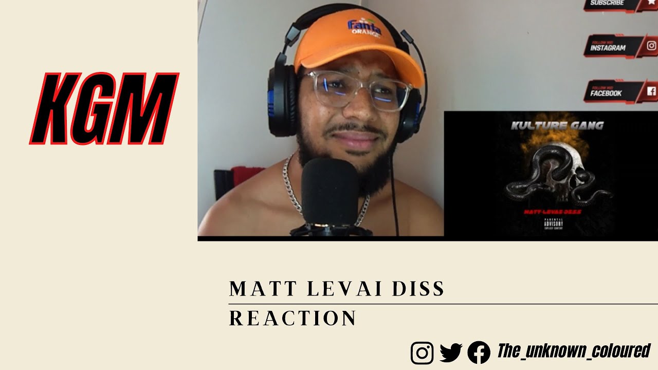 Matt Levai - Briek Em' Af (Kulture Gang Diss) REACTION