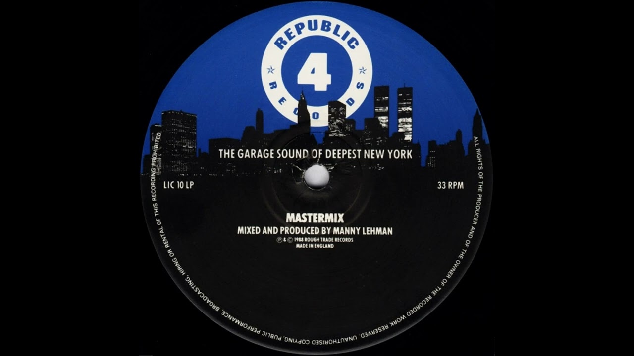 The Garage Sound Of Deepest New York – Mastermix (1988)