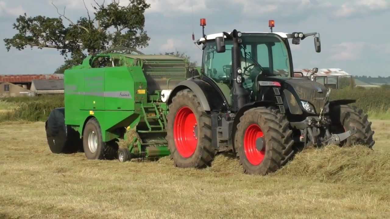 Silage 2012.Fendt 720 BB & McHale Fusion 2