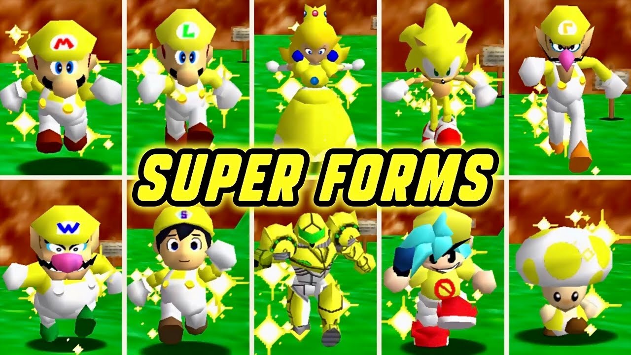 ⭐Super Mario 64 PC Port⭐ - Super Forms V2 Showcase