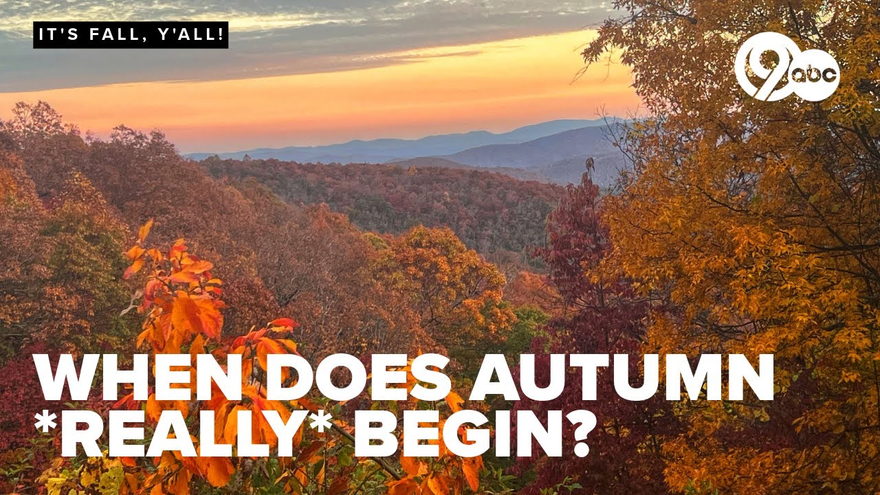 When does autumn REALLY begin? The difference between astronomincal & meteorological fall