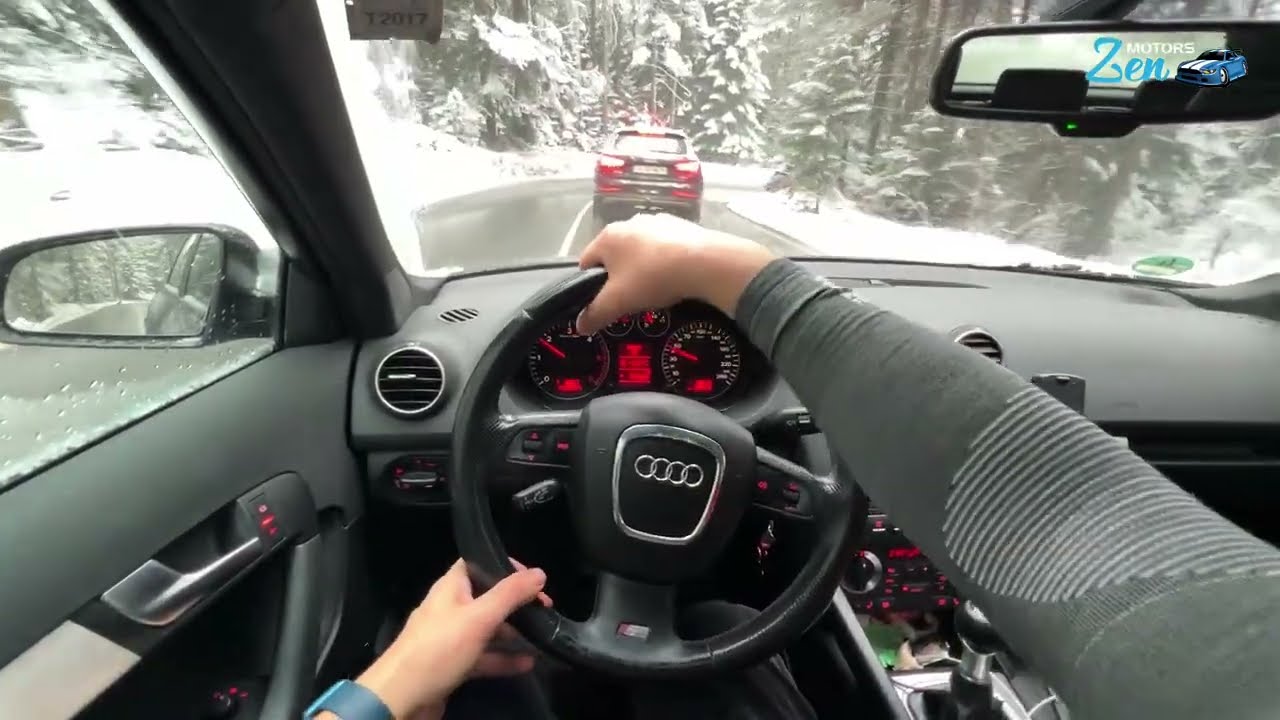 AUDI A3 8P 2.0 TDI  ---  SNOWY TWISTS  ---   POV
