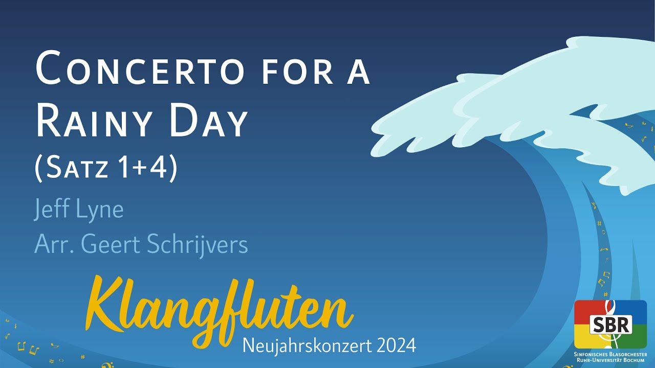 Concerto For A Rainy Day - Jeff Lyne / Arr. Geert Schrijvers [SBR]