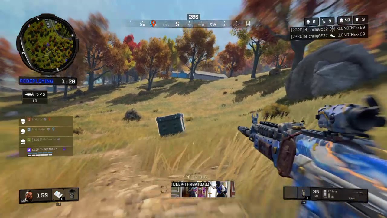 Fill receives a gift from the supply drop