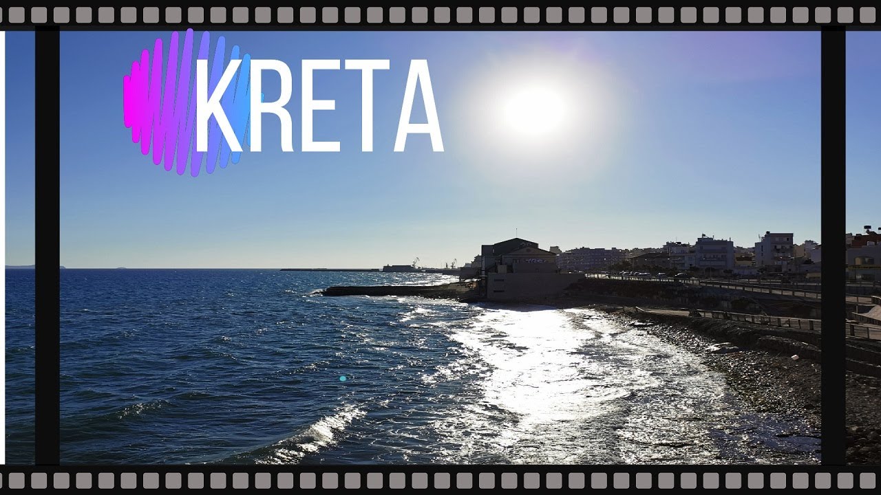 Grecja 2020 Vlog - Kreta - Promenada Heraklionu - Plaża Miejska Heraklionu - Apartament