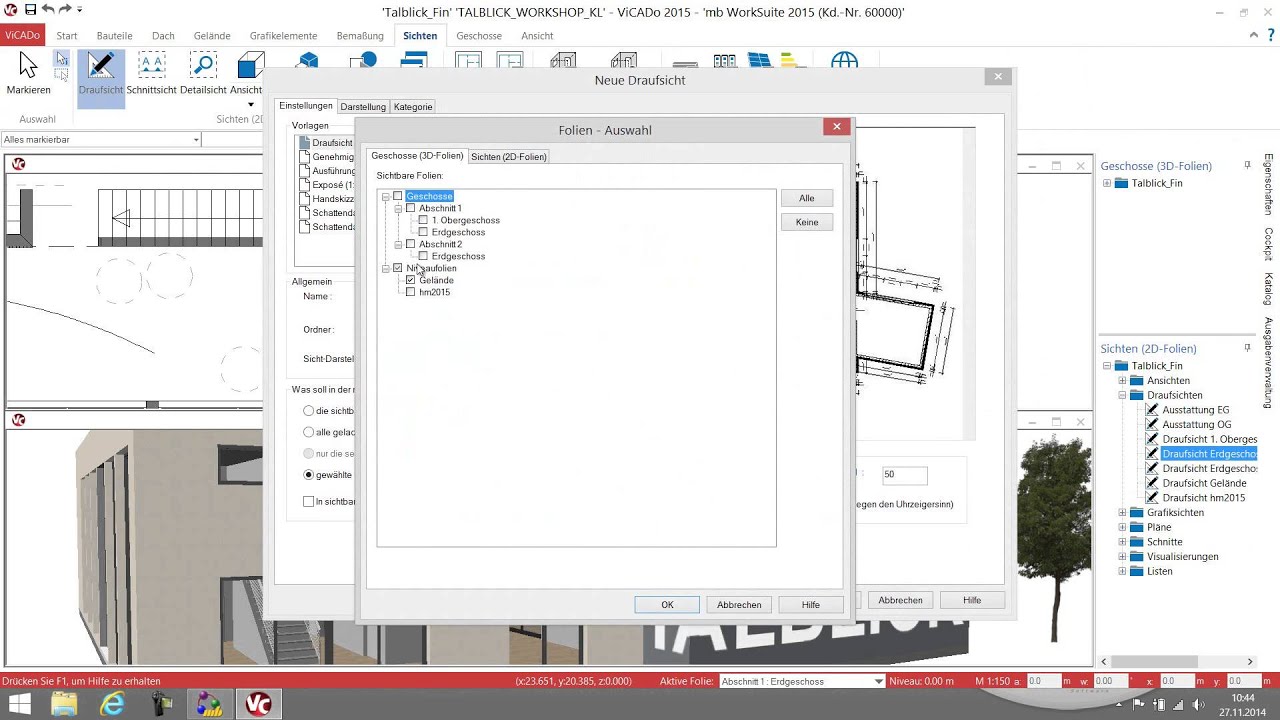 Workshop: mb WorkSuite im Architekturb&uuml;ro, Die neue Oberfl&auml;che im Detail