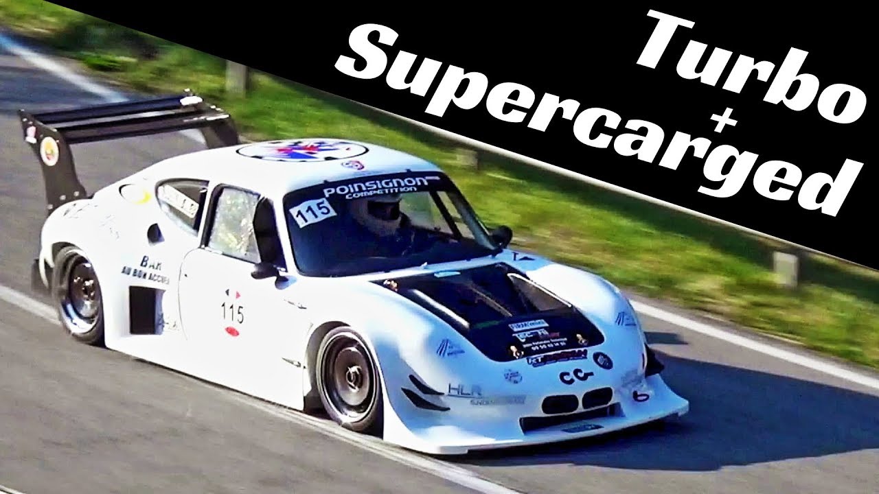 380Hp Simca CG 1200 Turbo + Supercharged engine driven by Christophe Poinsignon - Hillclimb Race