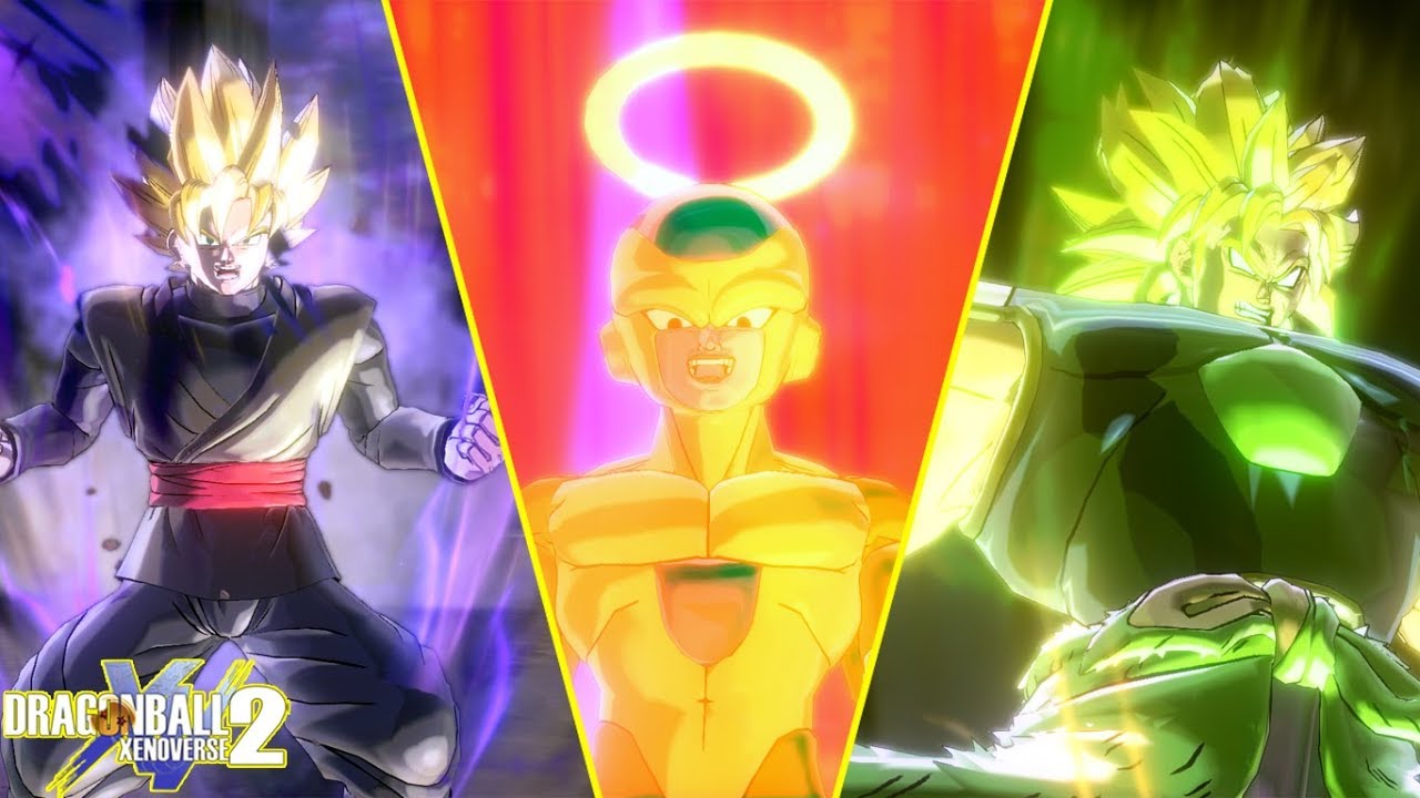 Dragon Ball Xenoverse 2 : Dope Villains Transformation Mods Compilation!