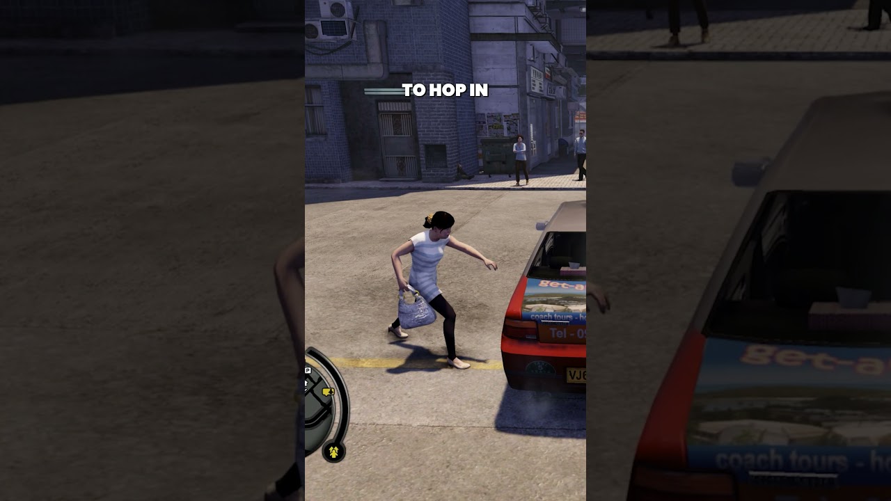 SLEEPING DOGS' FUNNY JAB at GTA series! #shorts