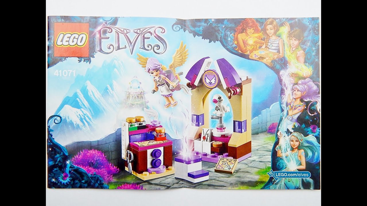Lego Instructions for Lego Elves Aira's creative workshop set 41071