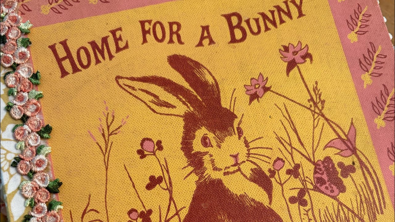 Пролистывание дневника в стиле &laquo;Junk Journal&raquo; &mdash; Дом для кролика