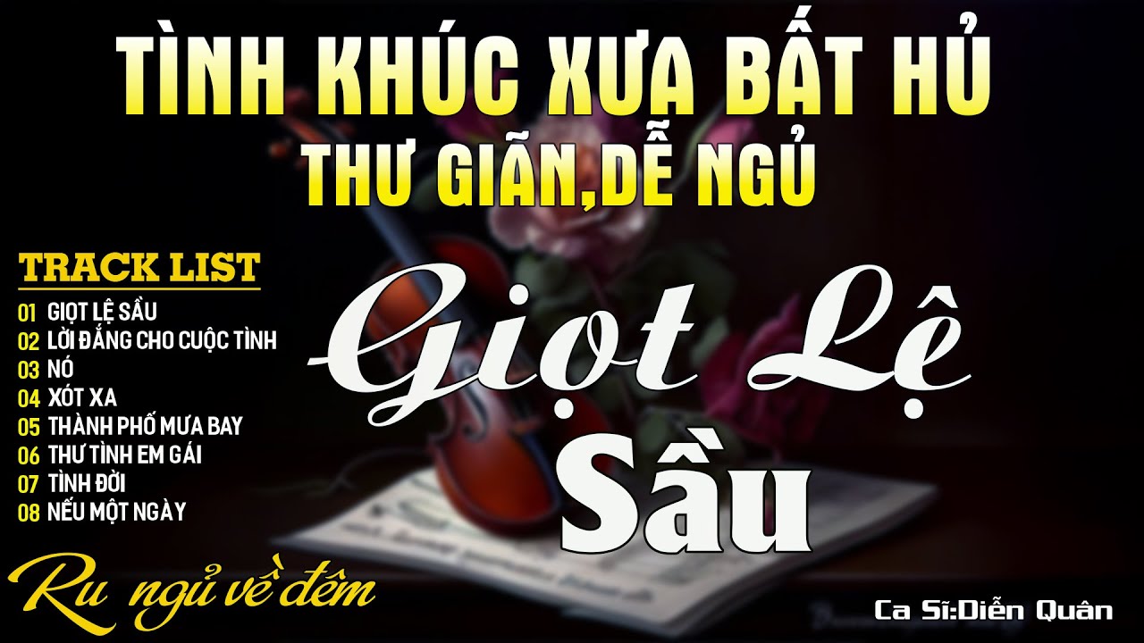 Giọt Lệ Sầu  ➤ Nhạc Tình Ca BOLERO Tuyển Chọn MỚI NHẤT 2026 - Nhạc Tình Ca Hải Ngoại