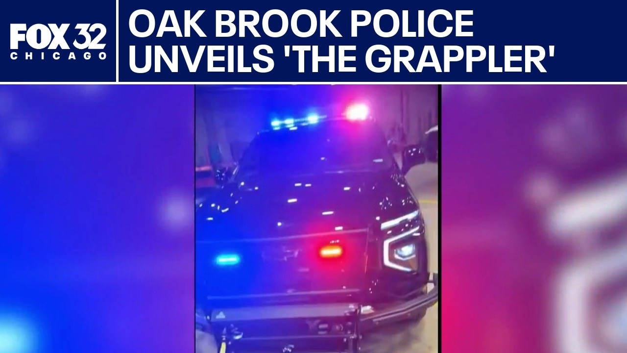 Oak Brook Police Department unveils 'The Grappler'