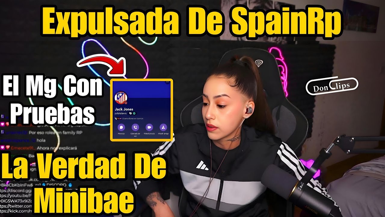 MINIBAEEE EXPULSADA de SPAINRP, PRUEBAS del MG de LOS BLOODS, Minibae SE Queda en FAMILY RP
