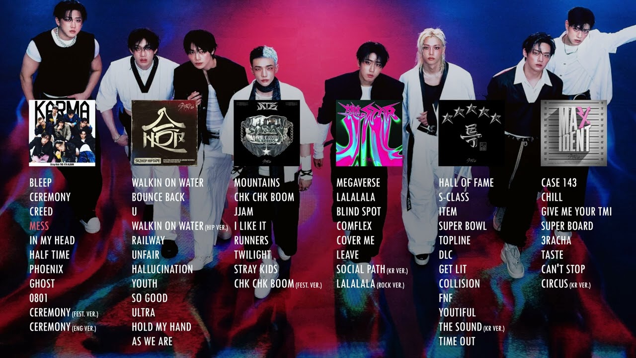 Stray Kids -- 6 FULL ALBUM PLAYLIST || Updated (Ceremony)
