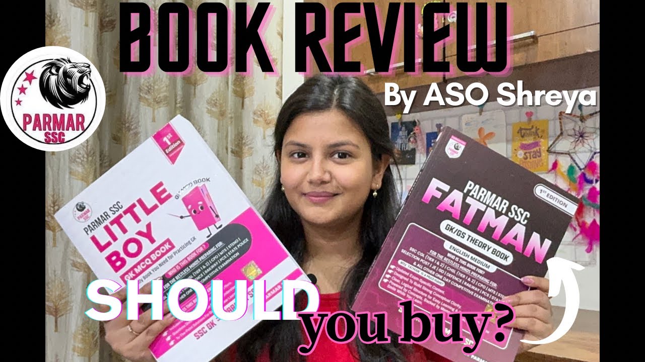 FATMAN & LITTLE BOY by @parmarssc 👑 |  HONEST BOOK REVIEW 📕 | WORTH THE HYPE? 😱| GK KA KHAUF KHATM?🔥