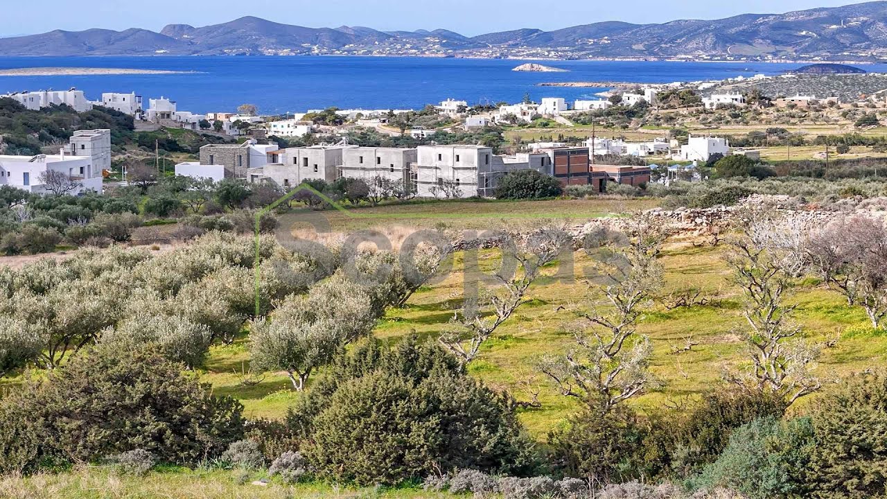 Scopas: NT202 Two plots of 6.373m2 for sale in Agkairia ,Paros island, Greece.