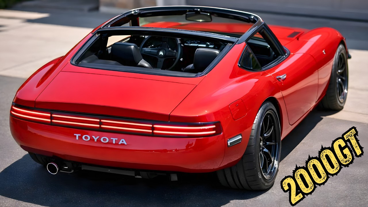 Toyota 2000GT 2027 года — это безумие уровня Ferrari!