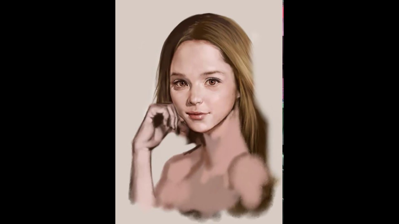 live painting show - Woman's life