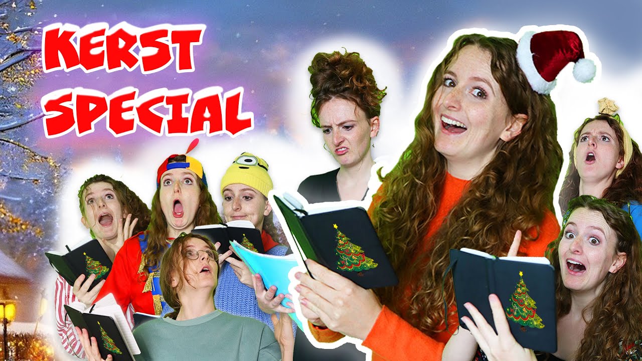 Een EIGEN KERSTLIED zingen met de typetjes! 🎄