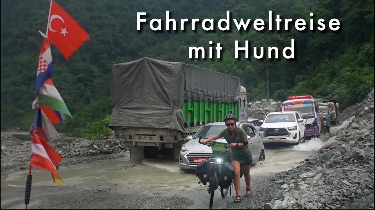 24 kmh - Fahrradweltreise mit Hund der Film *neugeschnitten*