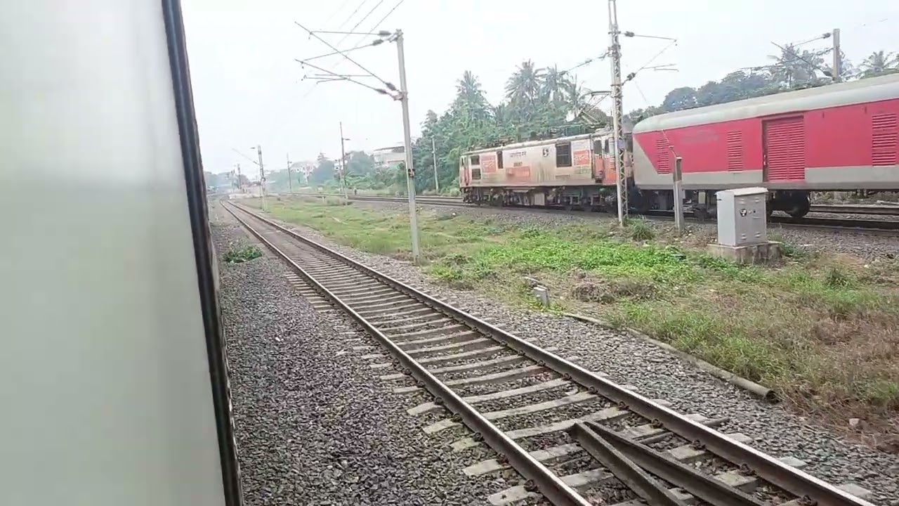 Chennai Central to Villivakkam | short train journey | #2025 #trainjourney on local train 