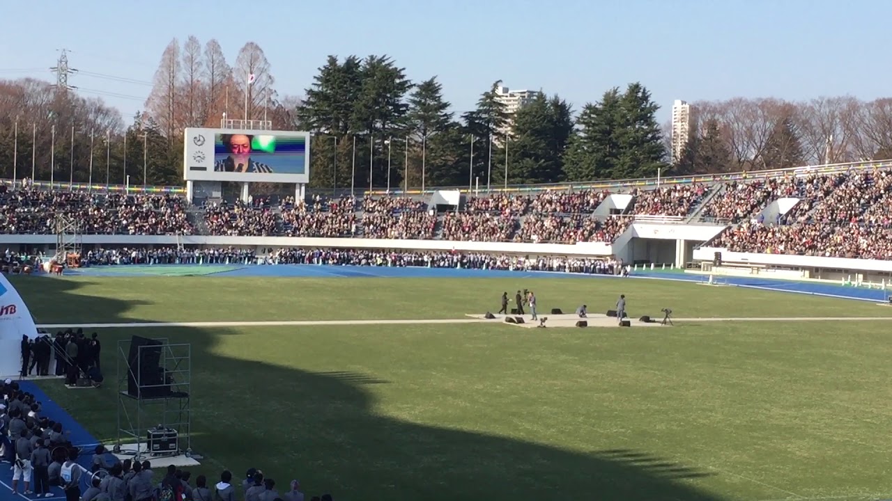 雨あがりのステップ 新しい地図 パラ駅伝2018