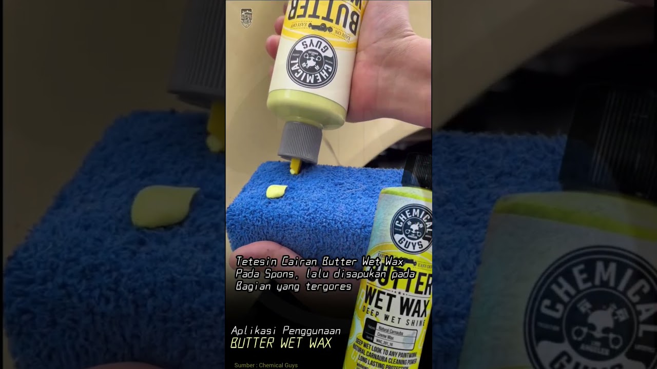cara menghilangkan Baret Pada Mobil_Cairan Butter Wet Wax