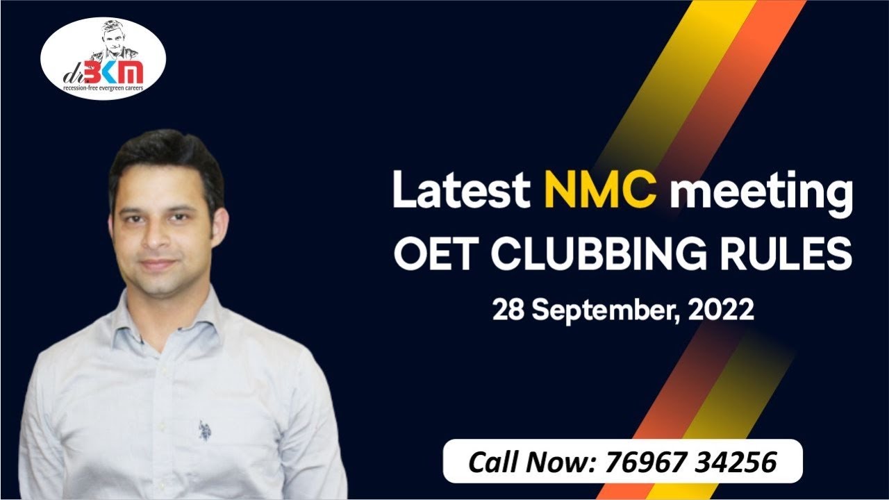 NMC LATEST RULES | Oet clubbing scores 2023 @drbkmoetgermannclex