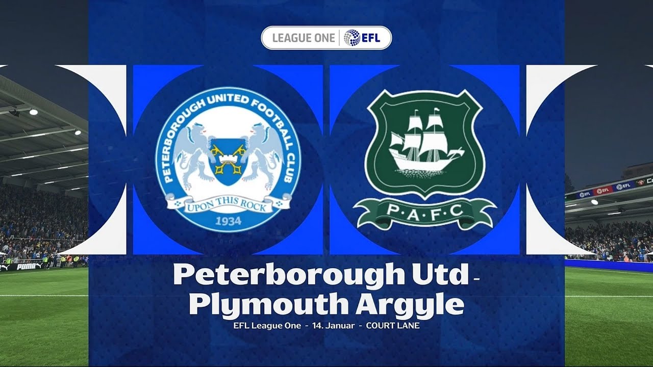 EA Sports FC 26 | Petersborough vs Plymouth - EFL League One | Gameplay PS5