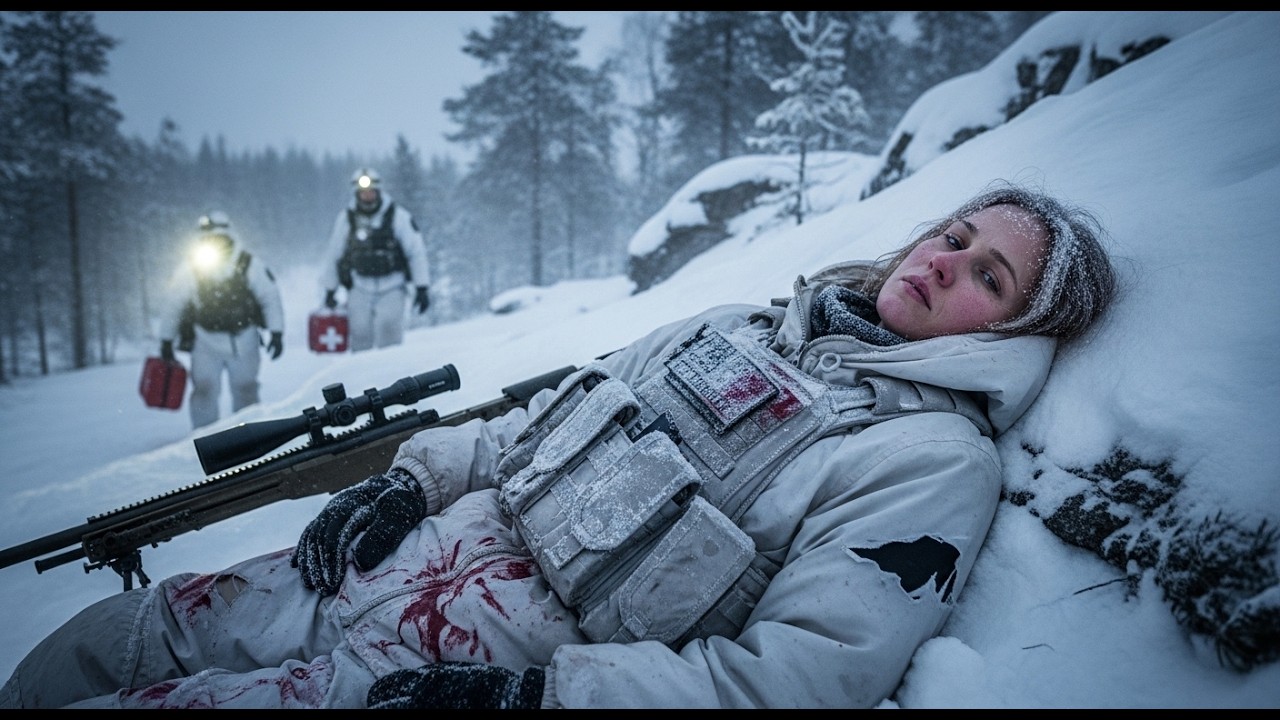 They Left the Female Sniper Wounded in −71° Cold — Until SEAL Medics Found Her Still Alive