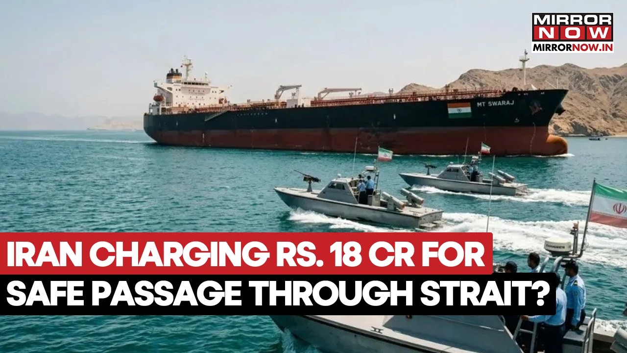 Iran Demands Huge Fee From Ships Crossing Strait Of Hormuz, Amid Oil Crisis Due To West Asia War?