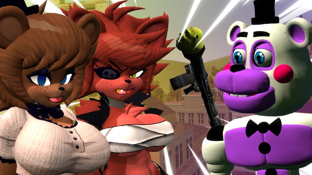 Helpy SAVES Fredrina AND Foxina! (GMOD FNAF)