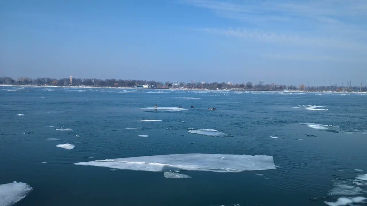 Arctic Flow: Deep study Sessions | Drifting Thoughts: Ice on the River | Cold Focus: 45 Minutes 