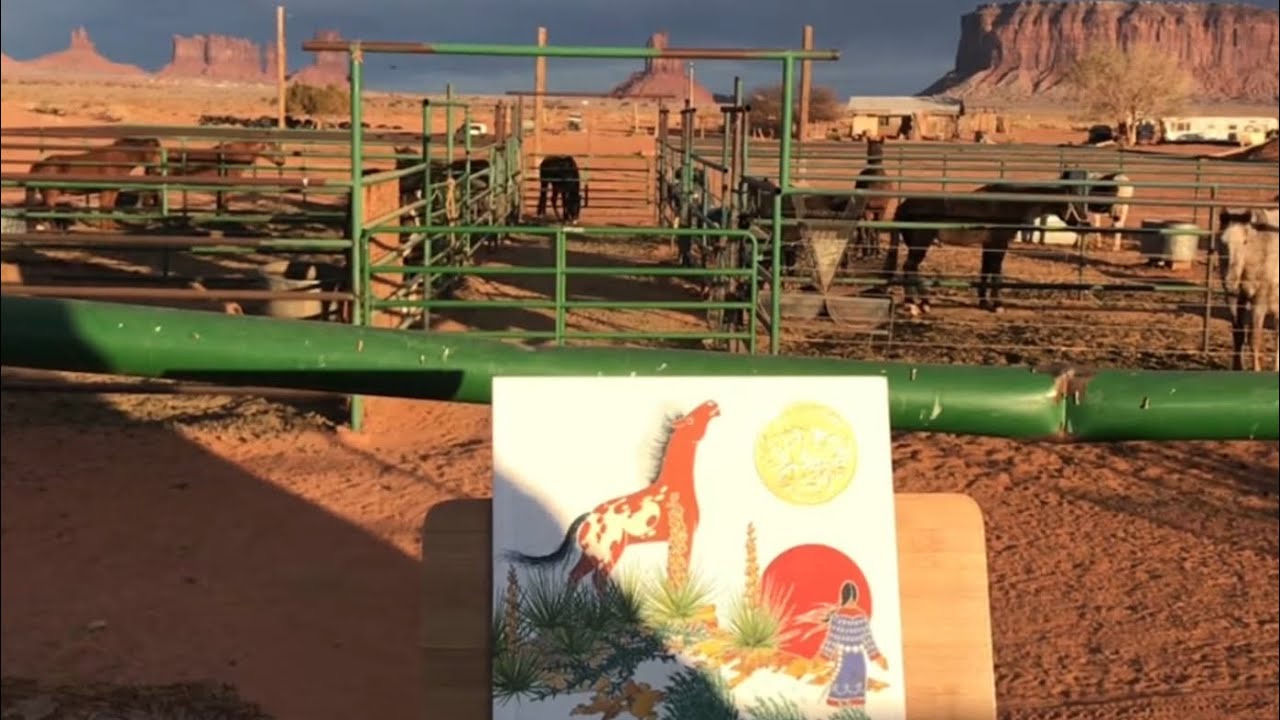 THE GIRL WHO LOVED WILD HORSES 🐴 | Read Aloud by Chrispy Patty and Friends from Monument Valley