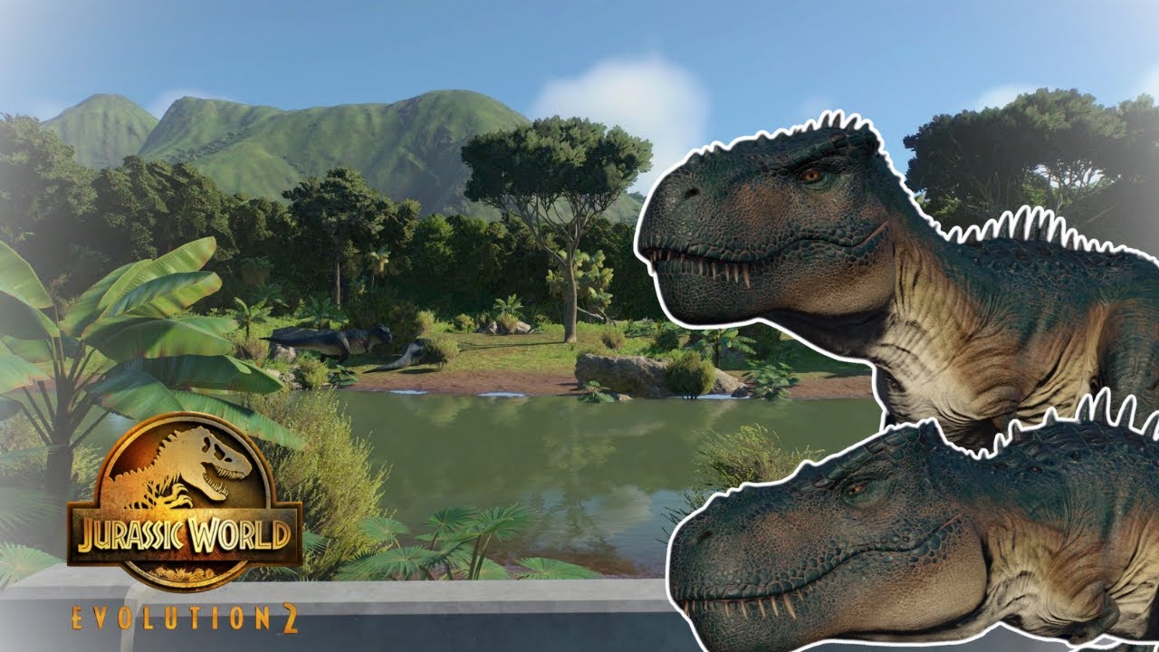 Tropical Tarbosaurus Enclosure Speedbuild | Jurassic World Evolution 2