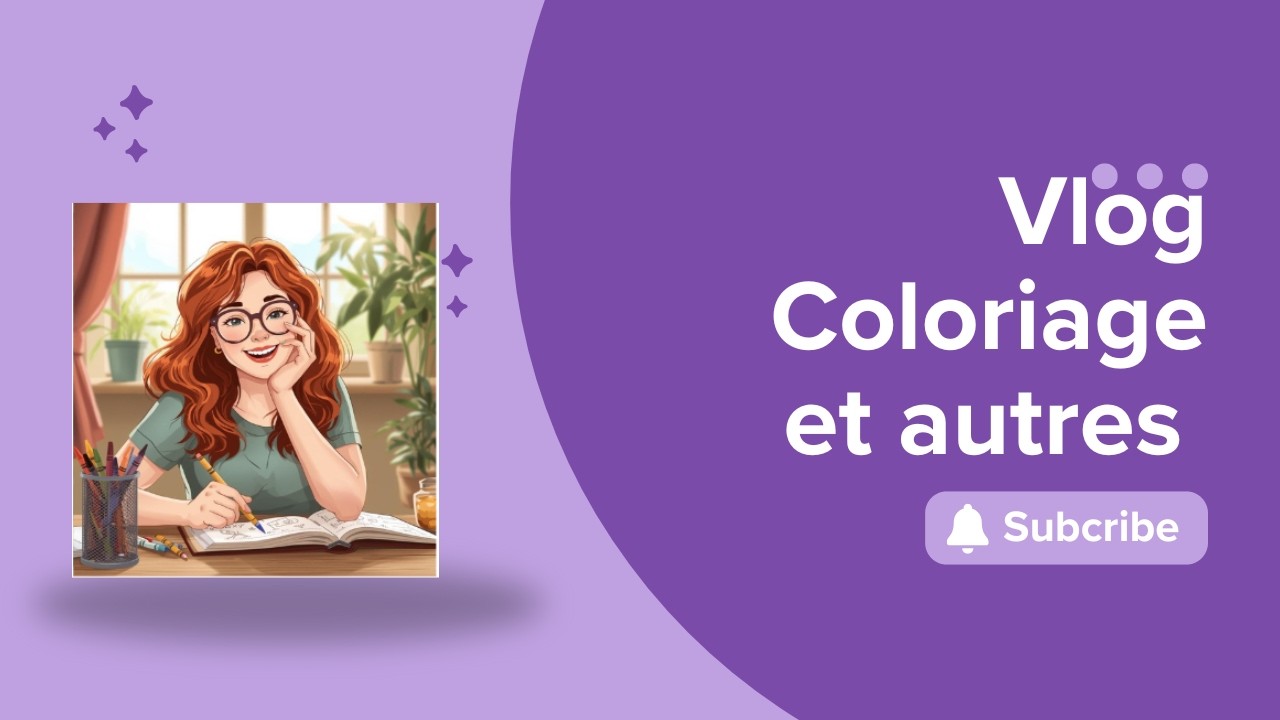 Vlog 90 : malade.. une première a tous ! coloriages !