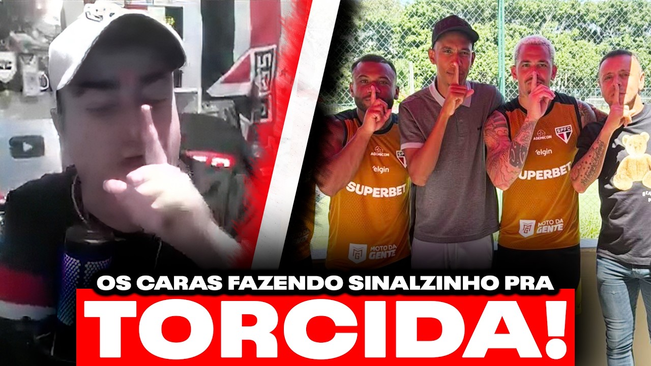 JOVA TRICOLOR DETONA JOGADORES DO S&Atilde;O PAULO!