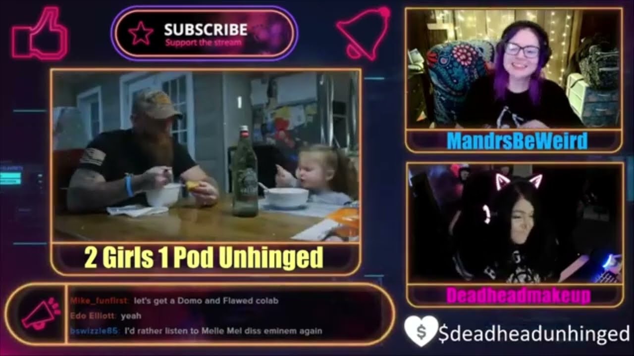 Reacting to Adam Calhoun ‘Pray For Him’ | Upchurch Diss | 2 Girls 1 Pod Unhinged!"