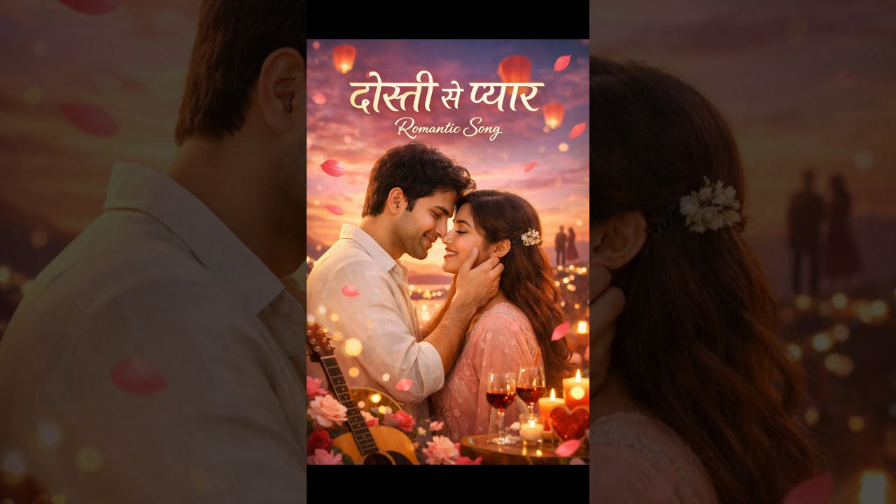 Dosti Se Pyar Ka Safar ❤️ | Beautiful Hindi Romantic Song | Friendship To Love Story
