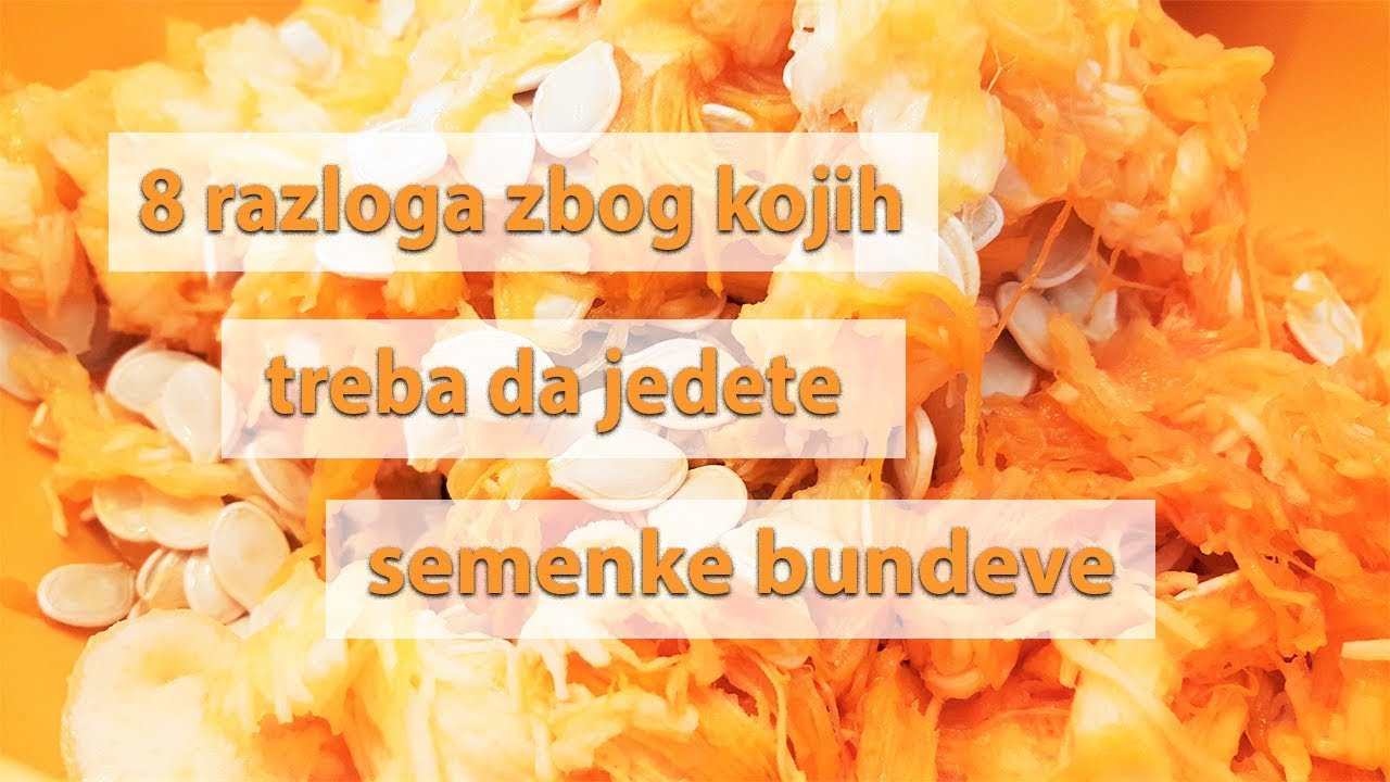 8 razloga zbog kojih treba da jedete semenke bundeve