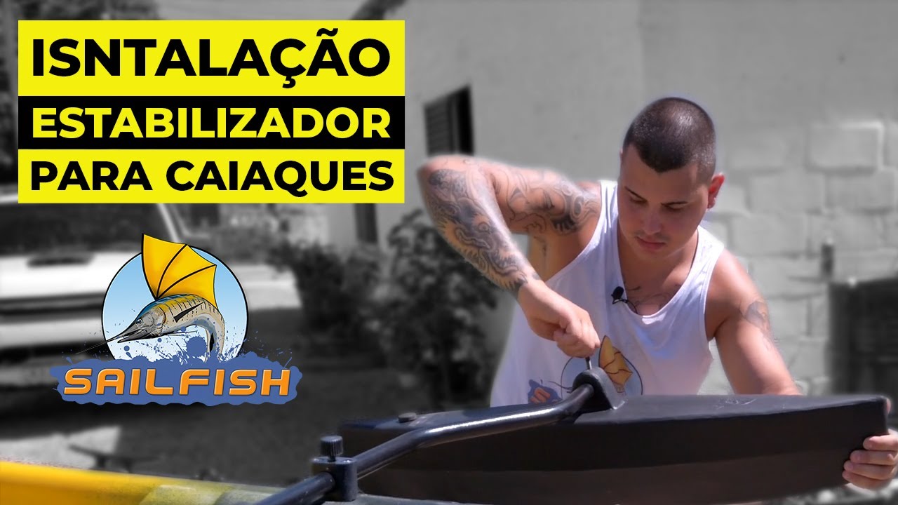 Instalando Estabilizador no Caiaque de Pesca - #suka