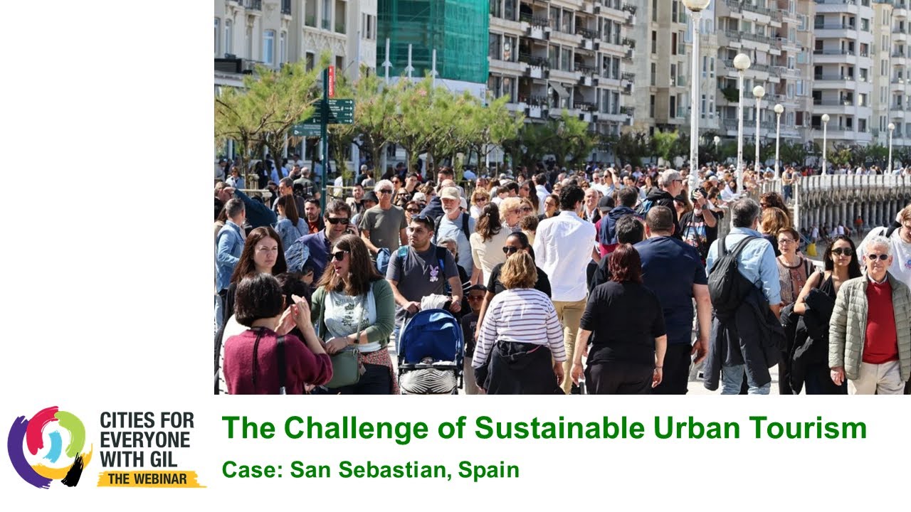 The Challenge of Sustainable Urban Tourism • Guest: Victor Lasa, City Councillor, San Sebastian