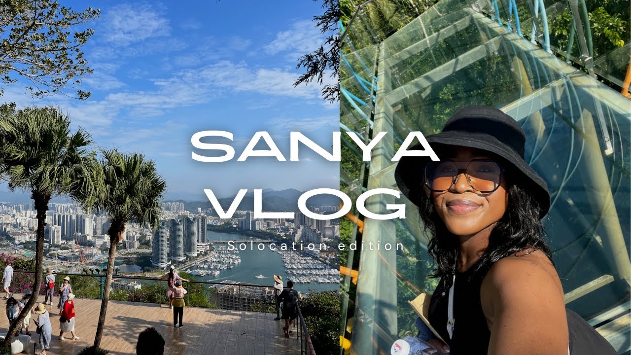 My Winter Solocation in Sanya | Travel Vlog | South African Expat living in China