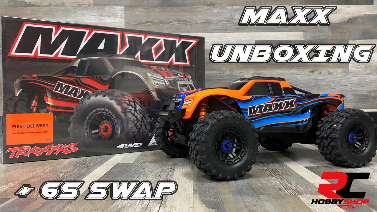 6S Traxxas Maxx is a BEAST!